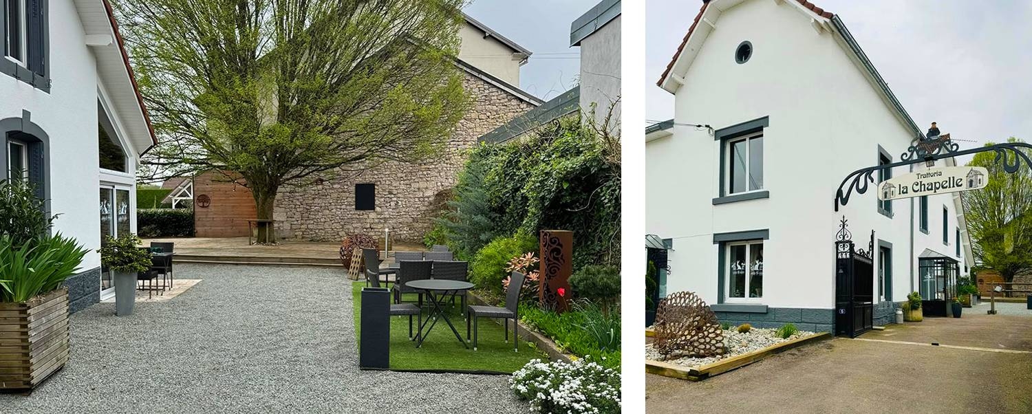 Trattoria La Chapelle - restaurant LA CHAPELLE-LES-LUXEUIL - top restaurant LA CHAPELLE-LES-LUXEUIL